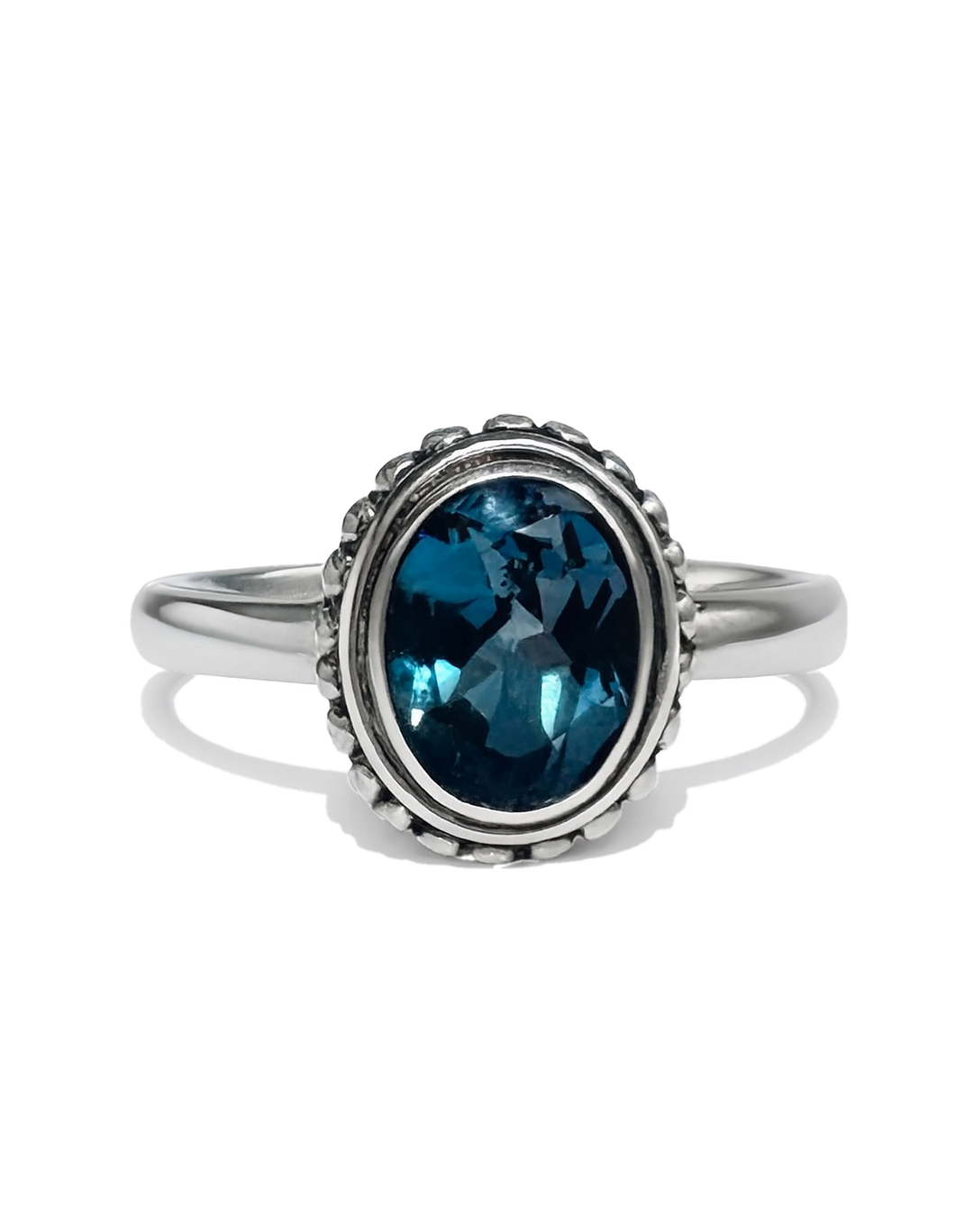 Classic London Blue Topaz Ring