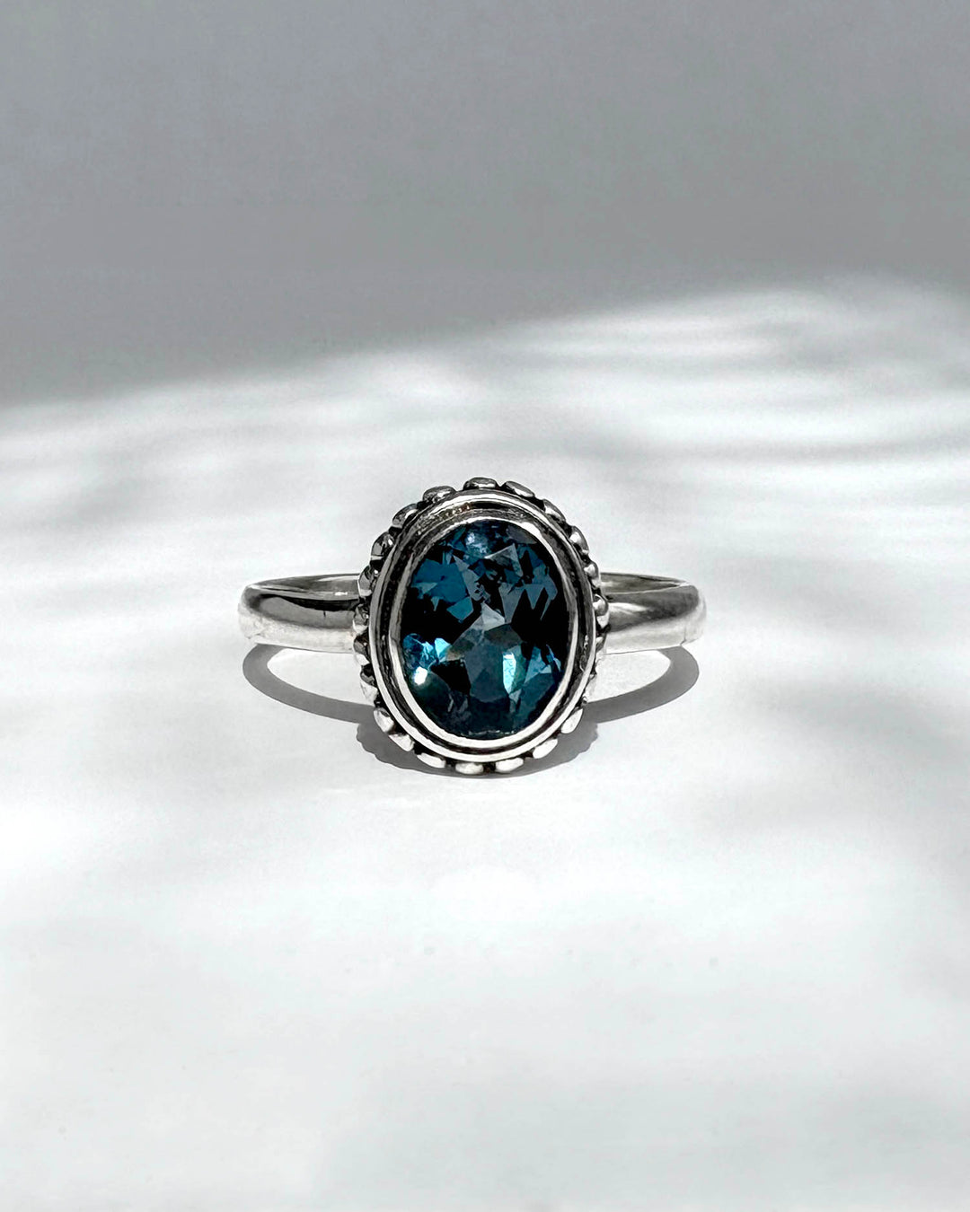 Classic London Blue Topaz Ring