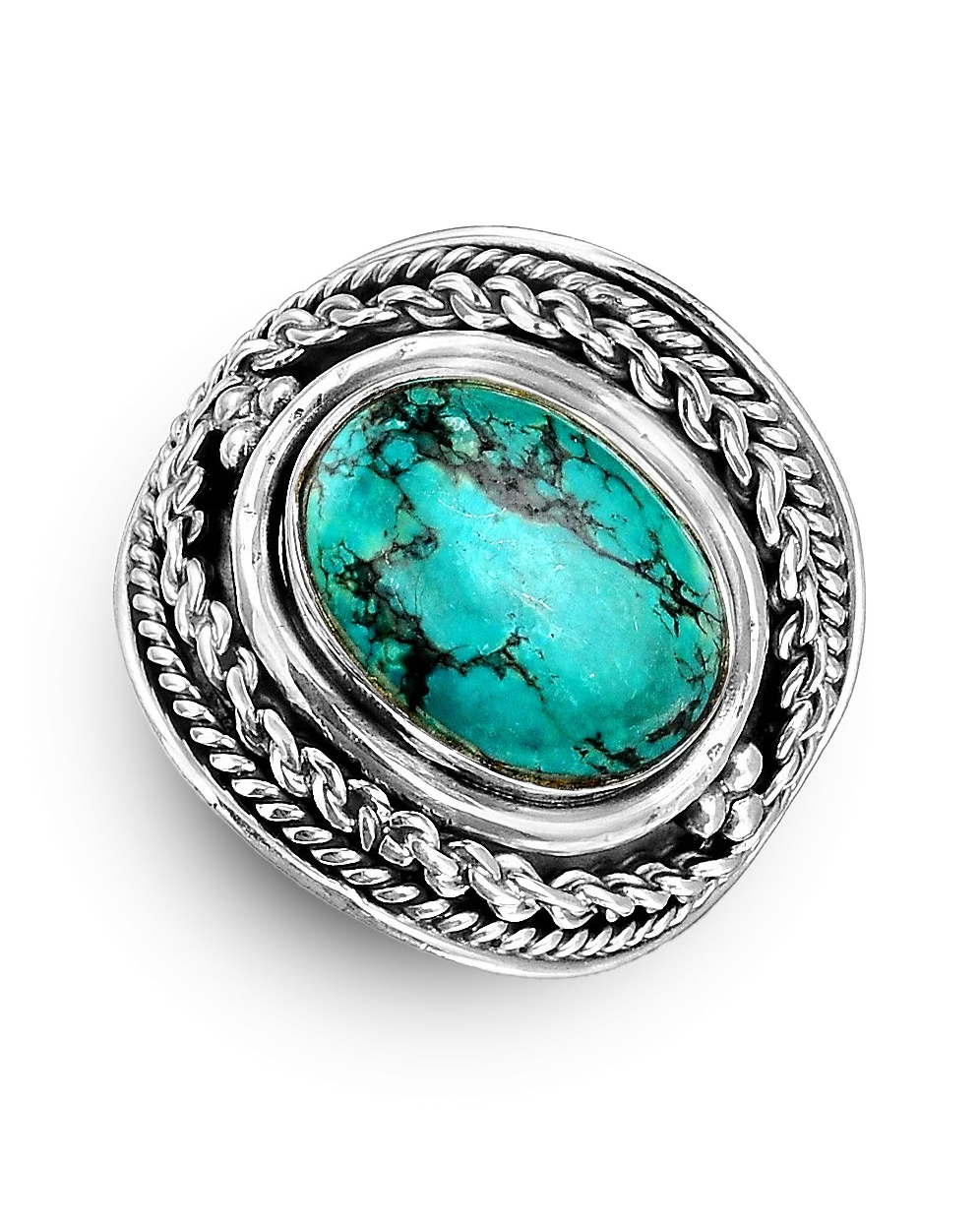 Sterling Silver and Turquoise Ring