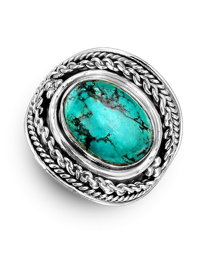 Sterling Silver and Turquoise Ring