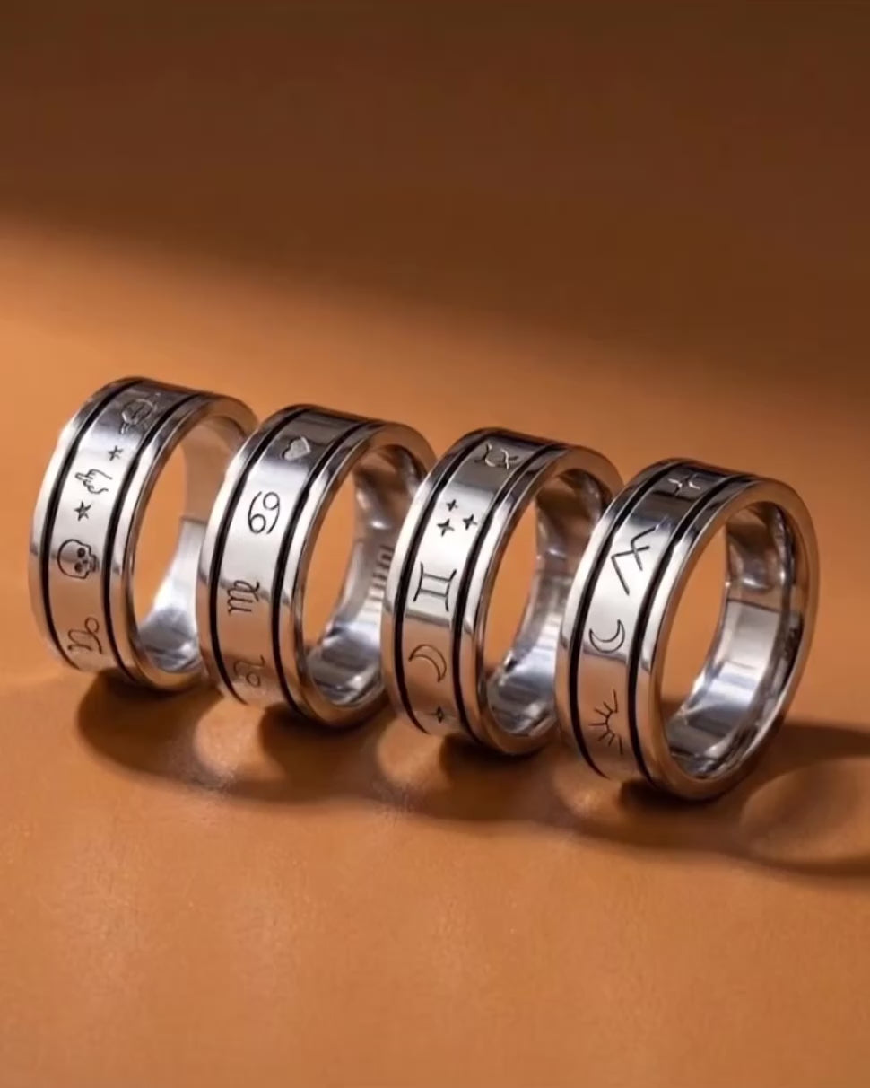 The Custom Symbols Fidget Ring