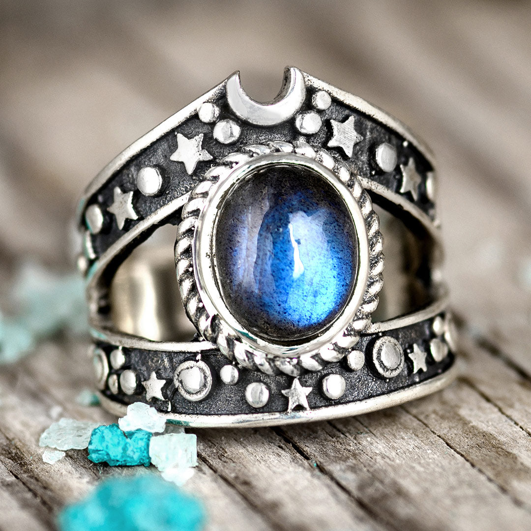 Labradorite Rings