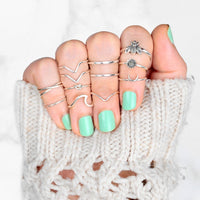 Knuckle Silver Ring - Boho Magic