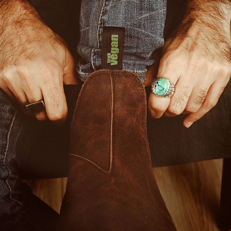 Turquoise Ring for Men Sterling Silver