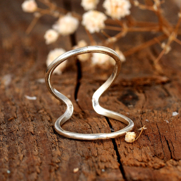 Women's Splint Ring Sterling Silver