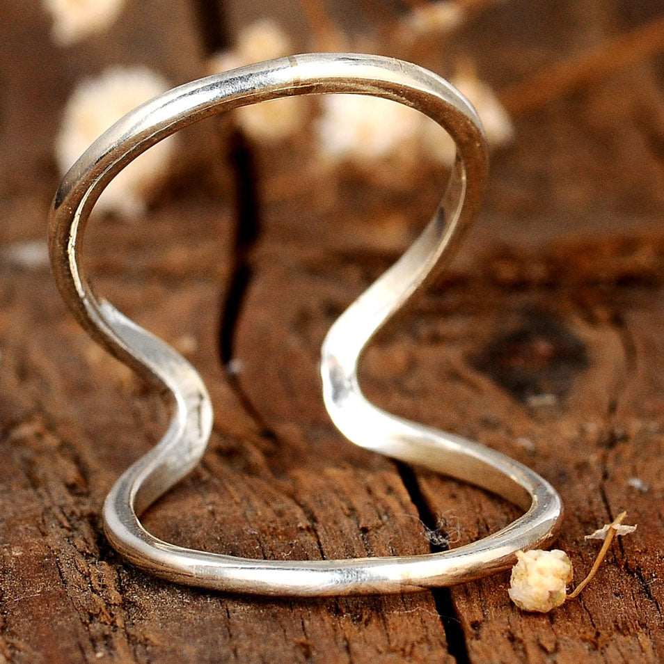 Women's Splint Ring Sterling Silver