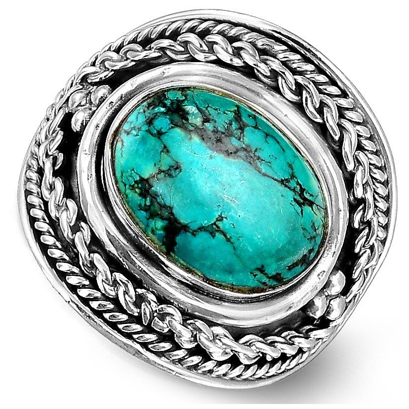 Sterling Silver and Turquoise Ring