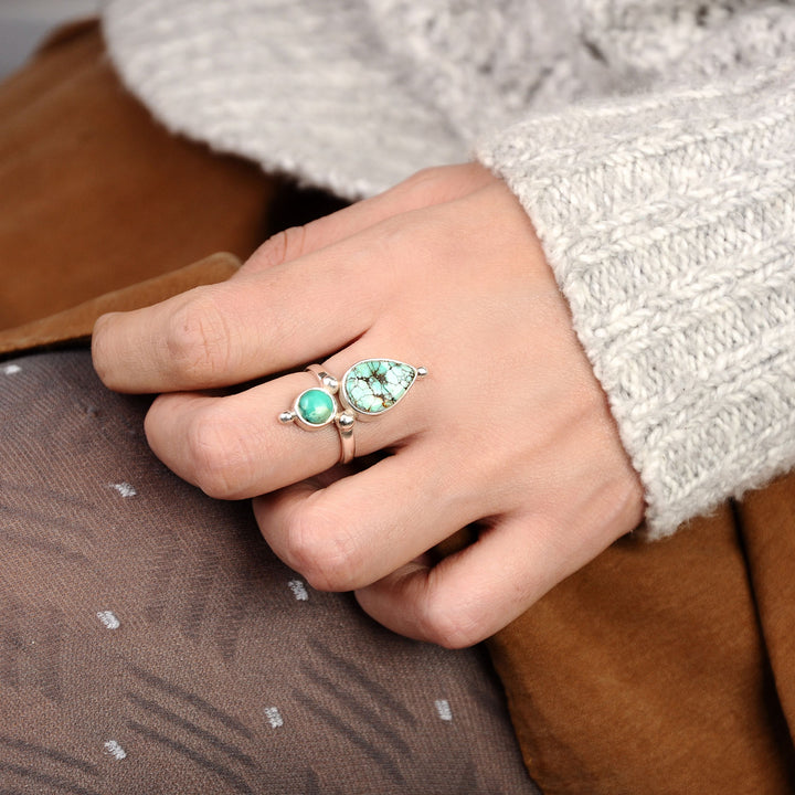 Sterling Silver Authentic Turquoise Ring