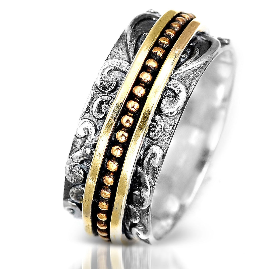 Sterling Silver Spinner Ring