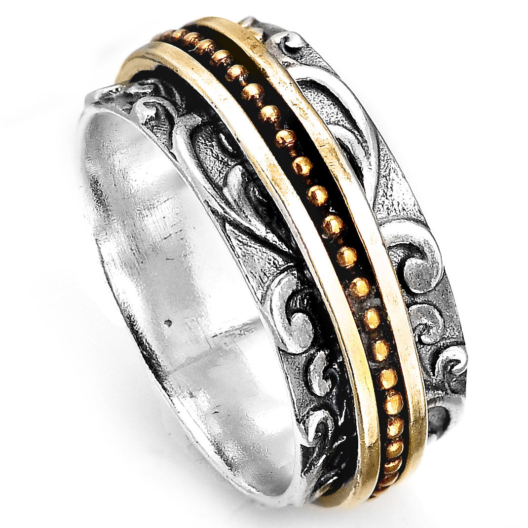 Sterling Silver Spinner Ring