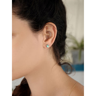 Turquoise Earrings Sterling Silver - Boho Magic