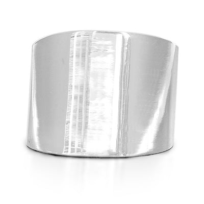 Wide Band Ring Sterling Silver - Boho Magic